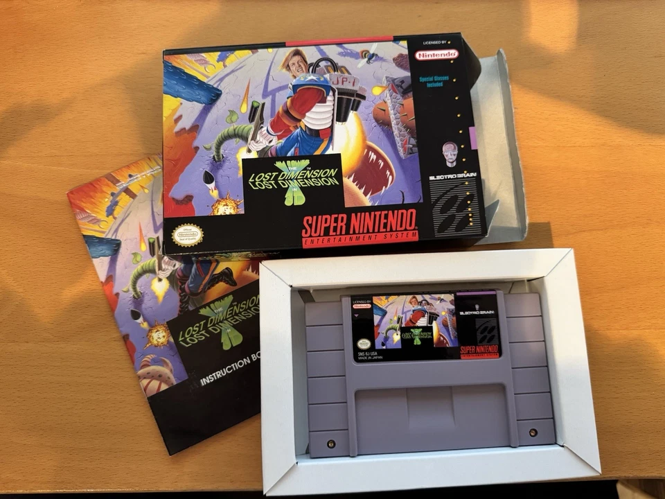 Jim Power: The Lost Dimension in 3D SNES – Complete in Box CIB - Image 2 of 4