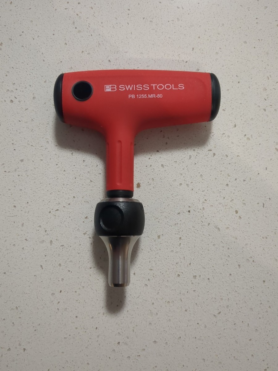 Japan NEW PB Swiss Tools Cross Handle Ratchet Bit Holder 1255.MR