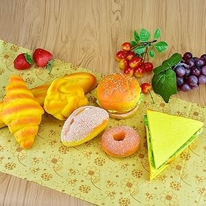 Reble Beeswax Wraps Beeswax Wraps for Food Eco-Friendly Sustainable - Picture 4 of 28