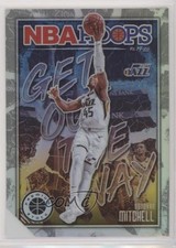 2019 Panini NBA Hoops Premium Stock Get Out the Way Holo Donovan Mitchell 0nr3