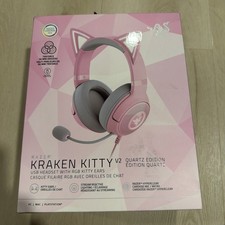 Razer Kraken Kitty V2 Quartz Edition Wireless...