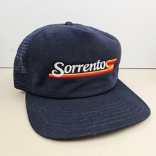 Vintage USA MADE New Era Sorrentos Trucker Hat Snapback Cap