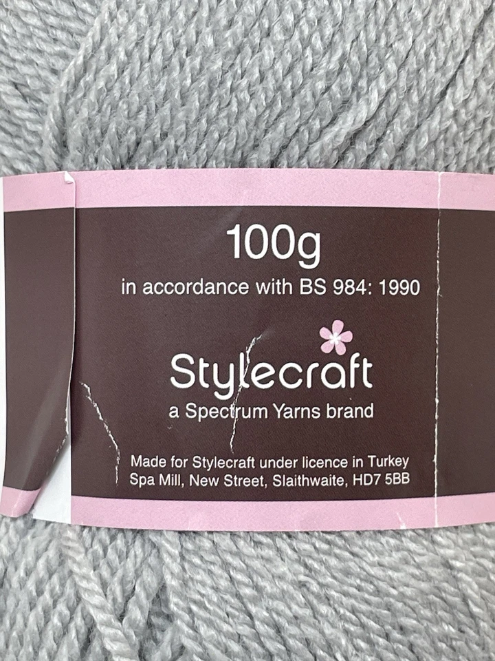 Lot Of 6 Skeins Color # 1203  Stylecraft Special DK Yarn. Preowned READ - Image 4 of 4