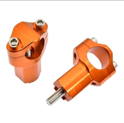 SLAVIK Morsetto For Manubrio Riser For Moto Da 52mm Compatibile Con 125 - Foto 4