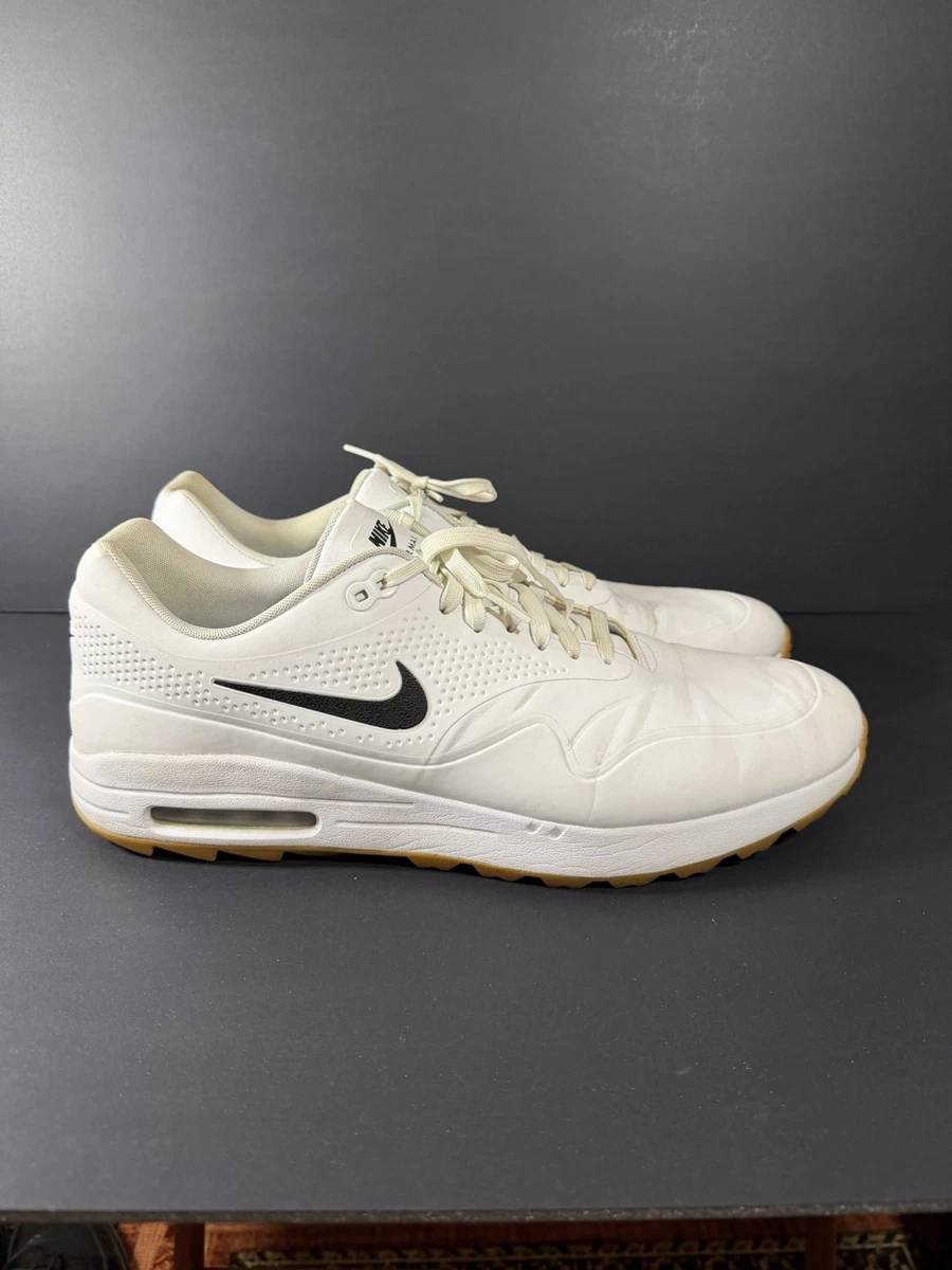Preços baixos em Nike Air Max 1 Golf White Gum - White Swoosh | eBay