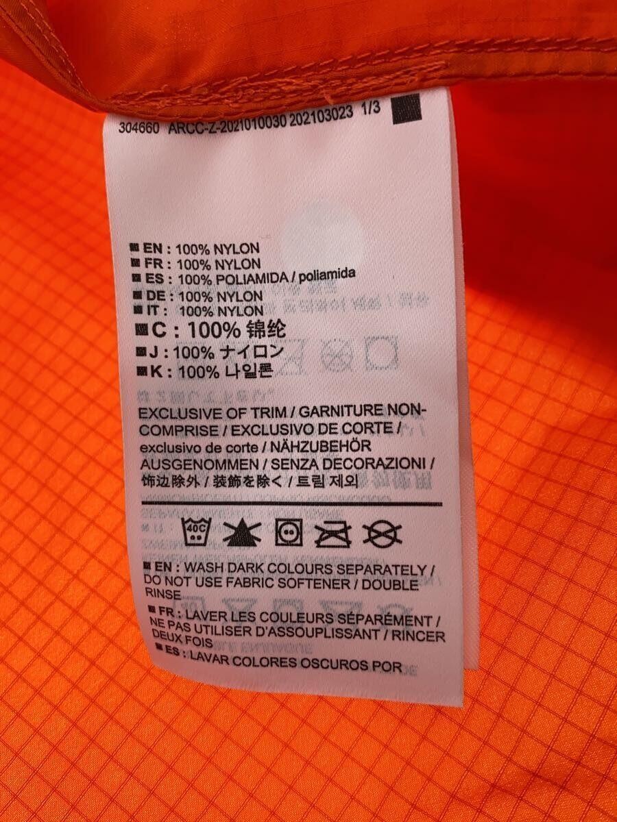 ARC'TERYX Giacca Nylon XS Arancione Tinta Unita Leggera Impermeabile #EG CZA