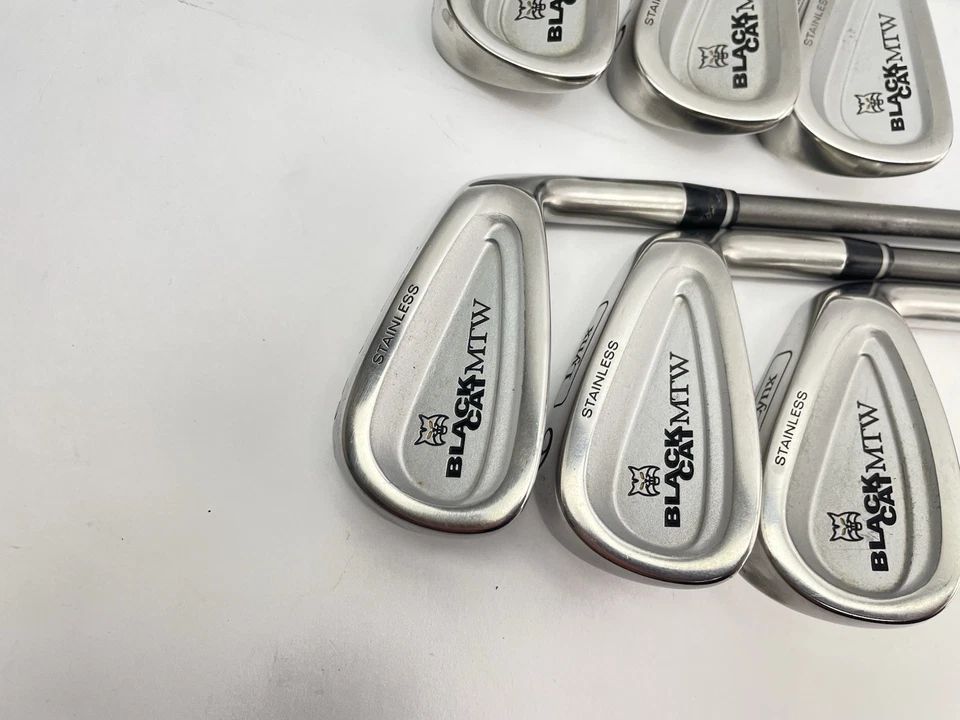 Lynx Black Cat Irons 5-PW MTW Regular Flex Graphite /Right /New Grips /25171 - Image 4 of 4