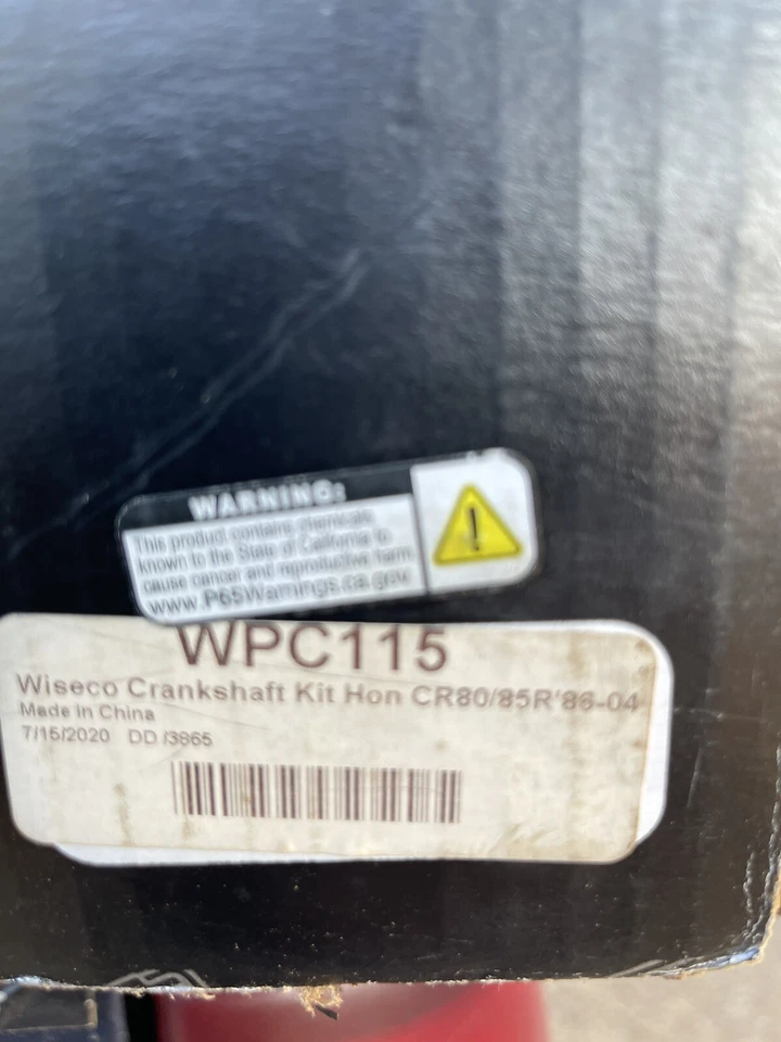 Conjunto de eslabones del cigüeñal de motocicleta para HONDA CR80/85R 96-04 extremo inferior completo Foto 3 de 4