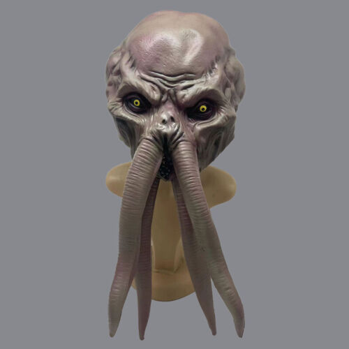 Game Baldur's 3 Lllithid Mind Flayer Mask Cosplay Octopus Monster Costume Prop - Picture 2 of 8