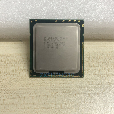 Intel Xeon X5687 CPU Quad-Core 3.6GHz 12 M SLBVY LGA 1366 Processor