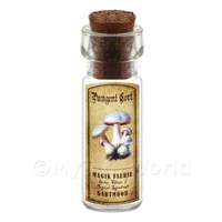 Dolls House Apothecary Pungent Cort Fungi Bottle And Colour Label Dolls House Apothecary Pungent Cort Fungi Bottle And Colour Label