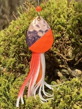 SAVAGE STRIKE - Hoochie Salmon Spinners - 3.5 Colorado  - DREAMSICLE - COPPER