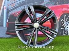 4X 19 Inch 5X112 VW Auckland Style Pistolet Métal Roues : Pour Golf, Tiguan