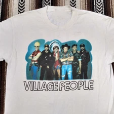 The Village People T Shirt Rock Concert Tour Tee All Size S-5XL Shirt AG2213