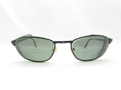 Ray-Ban Highstreet RB 3023 Black Oval Metal Eyeglasses Frames W2963 Italy RAY-BAN HIGHSTREET RB 3023 W2963 SPORTS WRAP EYEGLASSES  main image 4