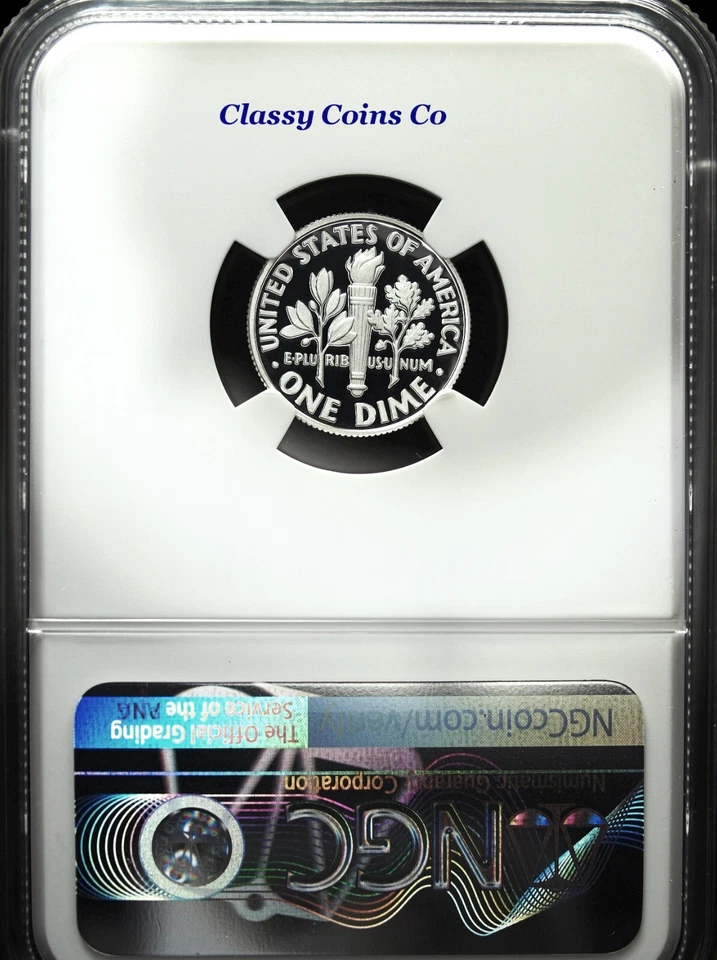 2021 S NGC PF 69 UCAM Silver Roosevelt Dime ☆☆ First Release ☆☆ .999 Fine Silver - Image 2 of 2