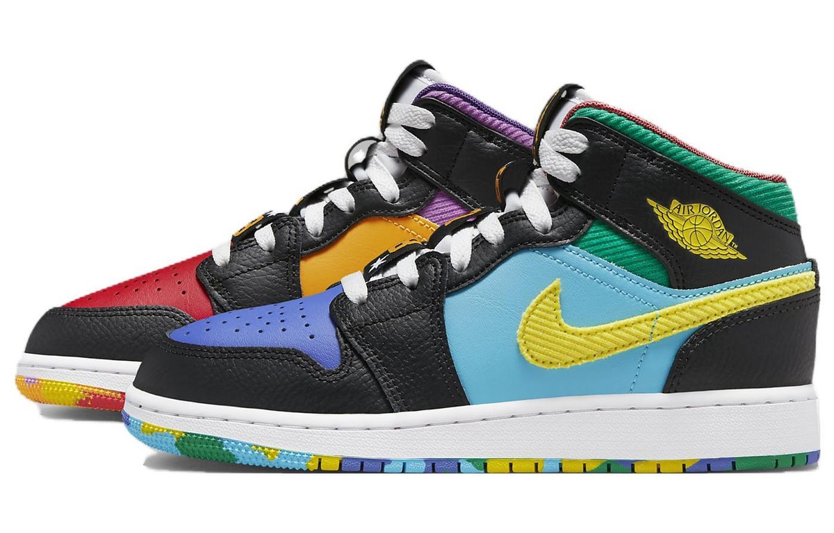 ふっしー① Nike Air Jordan 1 Mid SS GS Six Championships FD1317-007