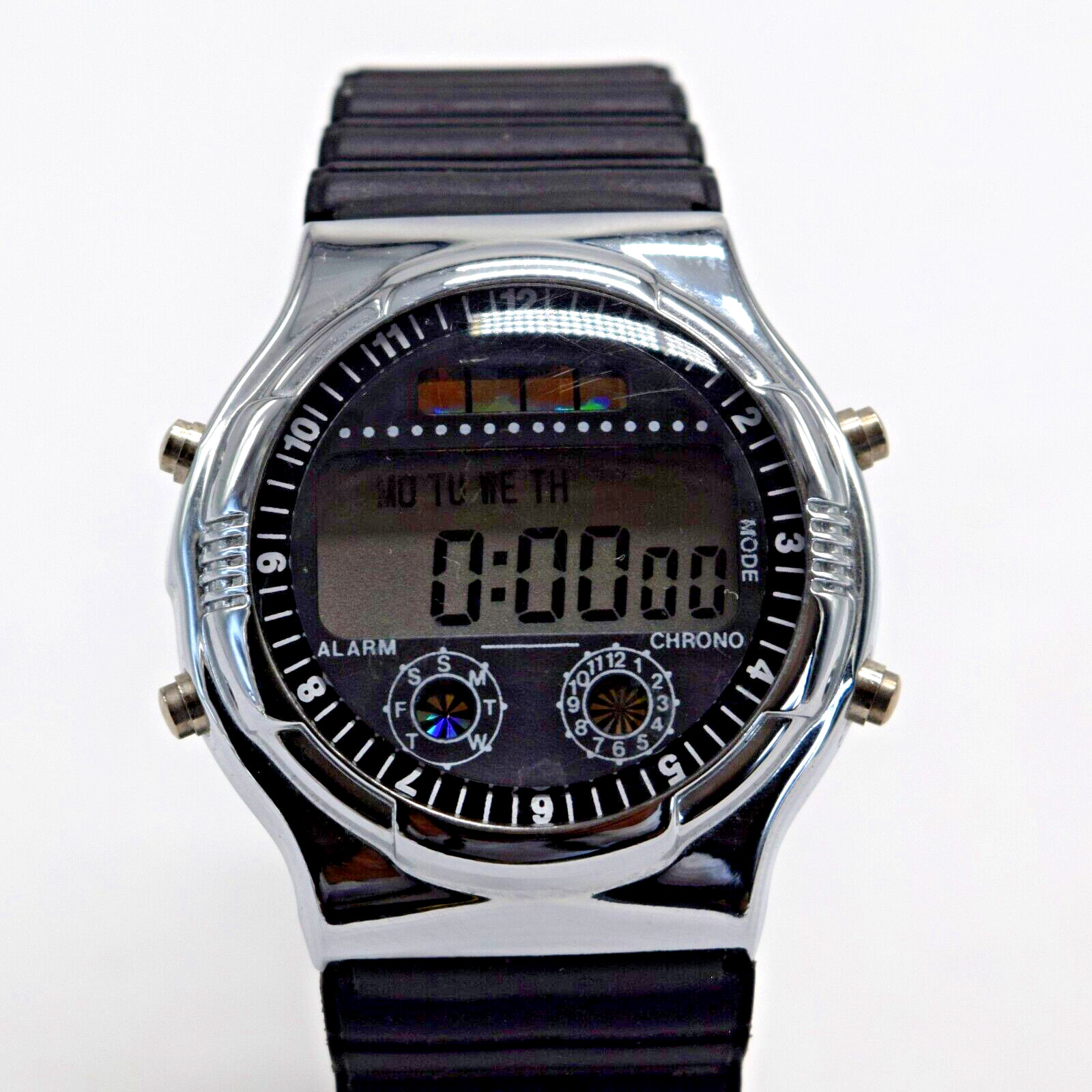 Pression Back Men’s Digital Multifunction Wristwa… - image 9