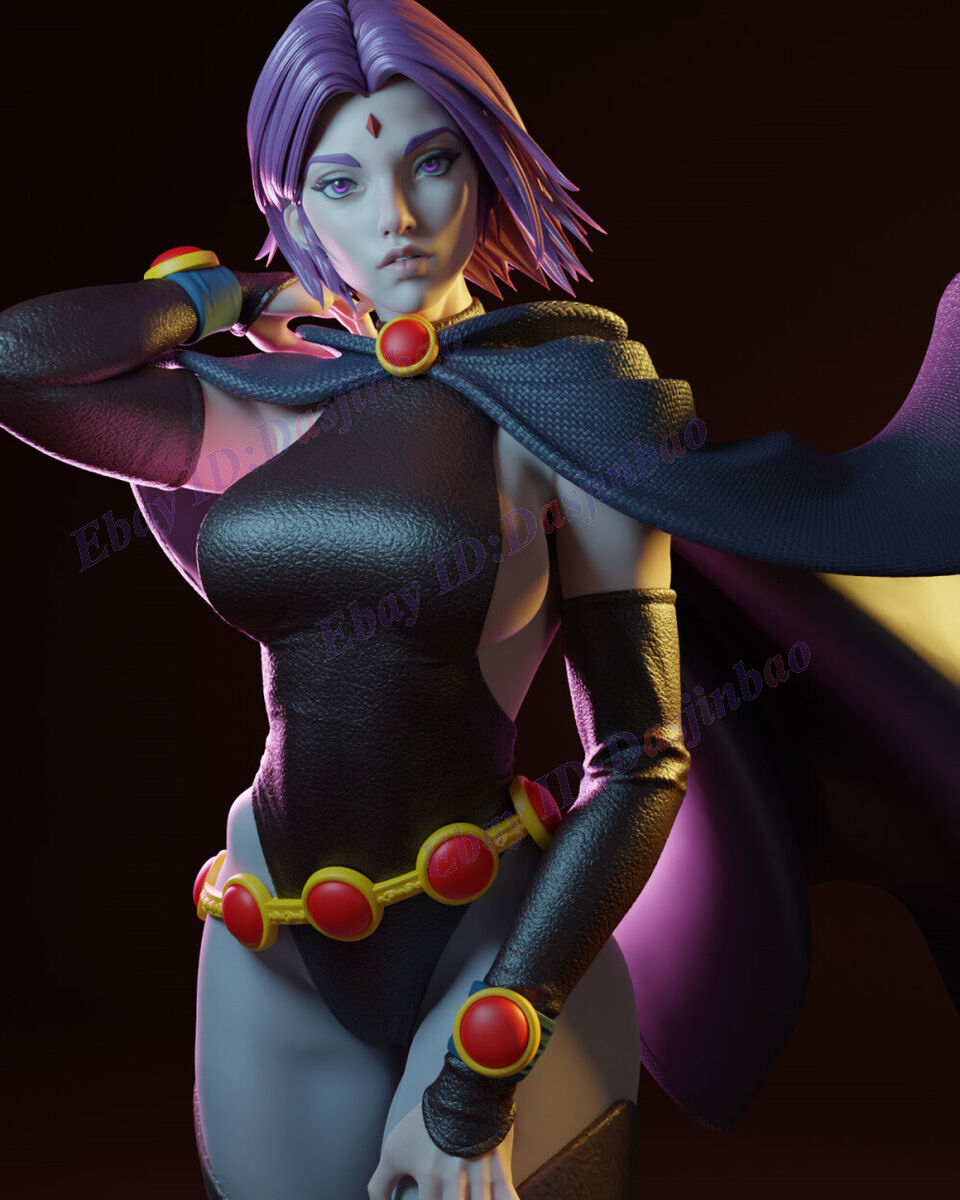 raven teen titans 3D Print Model