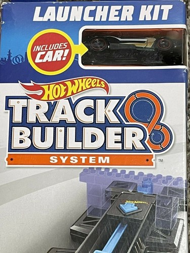Hot Wheels Track Builder System Launcher Kit With Car Included NIB - Picture 2 of 5