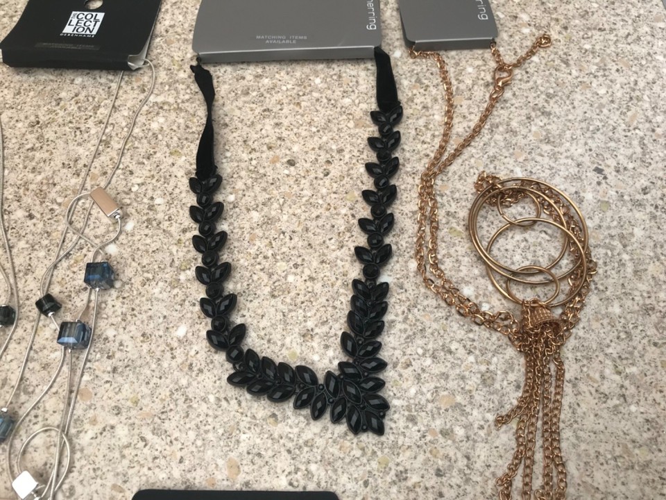 Costume jewellery 7 Necklaces shop clearance brand names BN tagged eBay