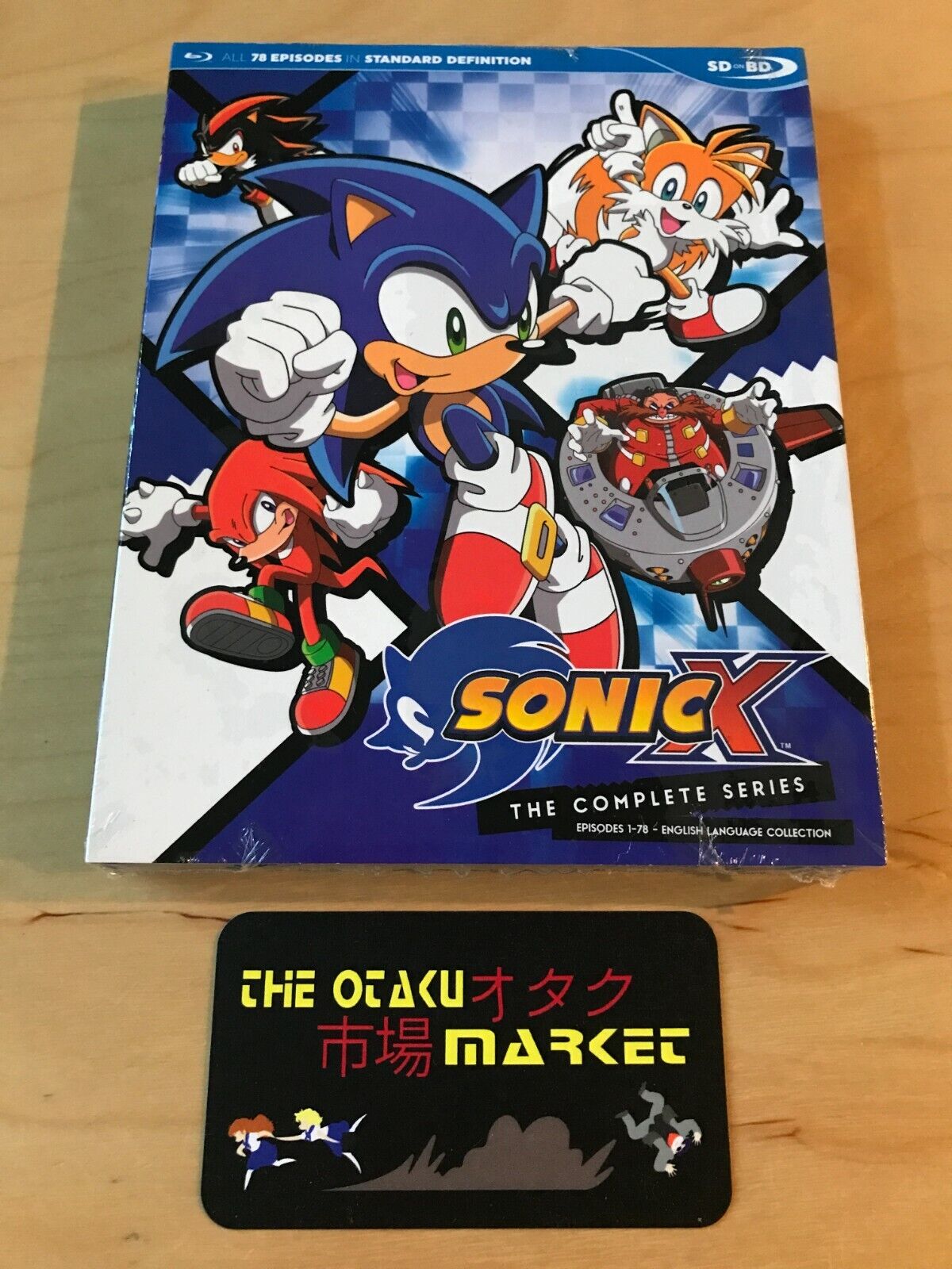 Sonic X TV Show Collectible Media Page