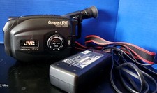 JVC VHS Camcorder GR- AX230 22x Optical Compact VHSC NO BATTERY Vintage