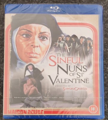 SINFUL NUNS OF ST VALENTINE BLURAY AUS NZ REGION B R18+