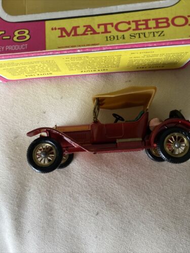 Vintage 1968 Matchbox 1914 STUTZ Lesney NEW IN BOX Y-8 MODELS OF YESTERYEAR - Picture 2 of 5