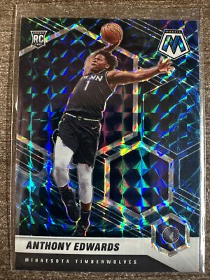 Anthony Edwards 2020-21 Panini Mosaic Genesis RC SSP