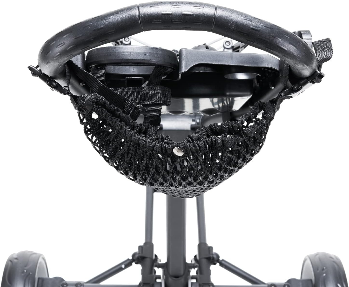 KVV Universal Golf Cart Organizer Polyester Net Mesh Storage Bag