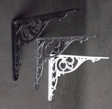 8" x 10" Antique Cast Iron Shelf Bracket Support Book Sink Cistern Toilet