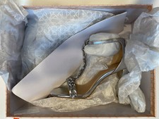 Jewel Badgley Mischka Bridal Shoes MAYRA JW2574 SILMET