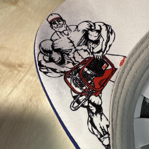 Rice Hydro Trucker Hat Snapback Cap Hydrostatic Test Pumps and Post Hole Diggers - Picture 9 of 15