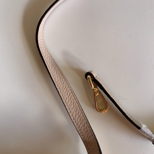 Michael Kors Soft Pink Rose Adjustable Crossbody Strap With Gold Hardware New - Foto 9 di 10