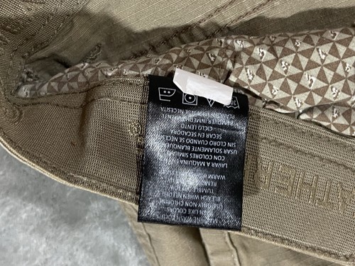 (2) Weatherproof Mens 38 Shorts Blue, Tan Cargo Mid Rise Elastic Waistband - Picture 20 of 21