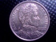 CHILE    10 PESOS  2008  