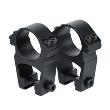 2 PCS See-Through High Profile 1 inch Scope Rings Scope Mount For Dovetail Rail