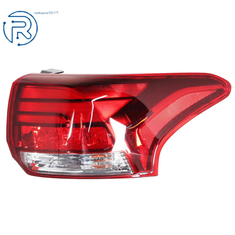 Luz trasera exterior roja del lado derecho del pasajero para Mitsubishi Outlander 2016-2020 Foto 2 de 4