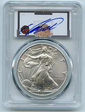2021 ASE $1 Type 1 PCGS MS70 FDOI Dominique Wilkins NMBHOF Private Collection