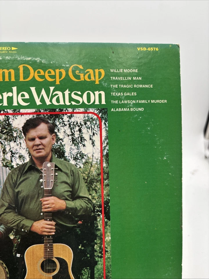 Doc & Merle Watson-Ballads From Deep Gap-Vanguard Records VSD 7676 1971 NM/VG+ - Image 3 of 4