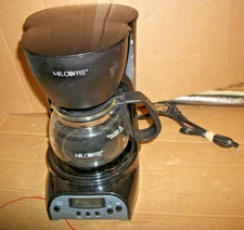 Mr Coffee Programmable 4 Cup Drip Coffee Maker Brewer Model #DRX5 Black