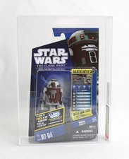 STAR WARS 2011 Clone Wars R7-D4 CW64 MOC AFA 9.0 TOP POP