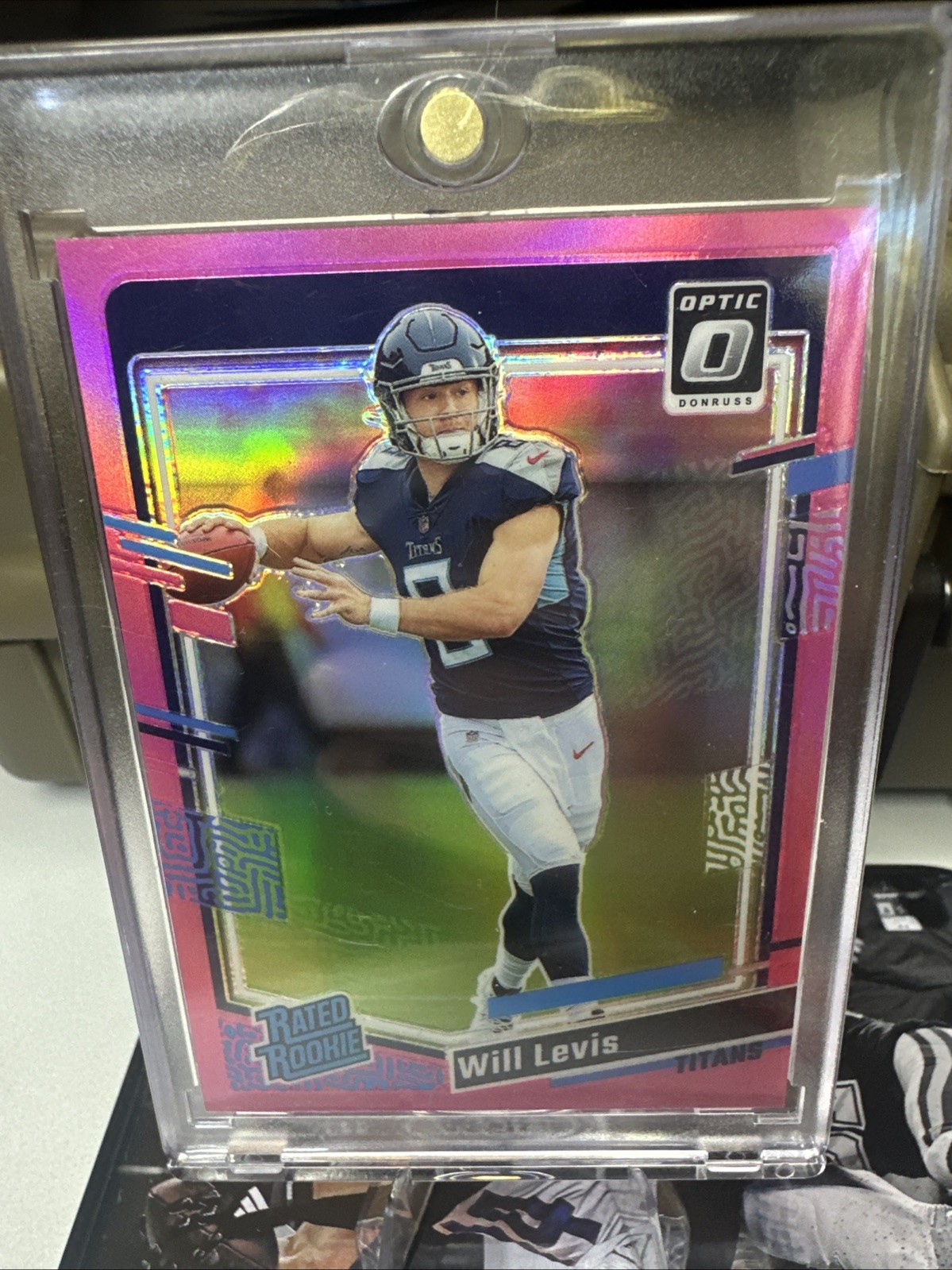 2023 Panini Donruss Optic - Rated Rookie Will Levis #298 Pink Prizm (RC)