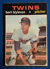 1971 O-Pee-Chee #26 BERT BLYLEVEN RC ROOKIE Twins  See pics for condition VG+