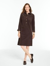 Corduroy A-Line Shirtdress 1 products at talbots
