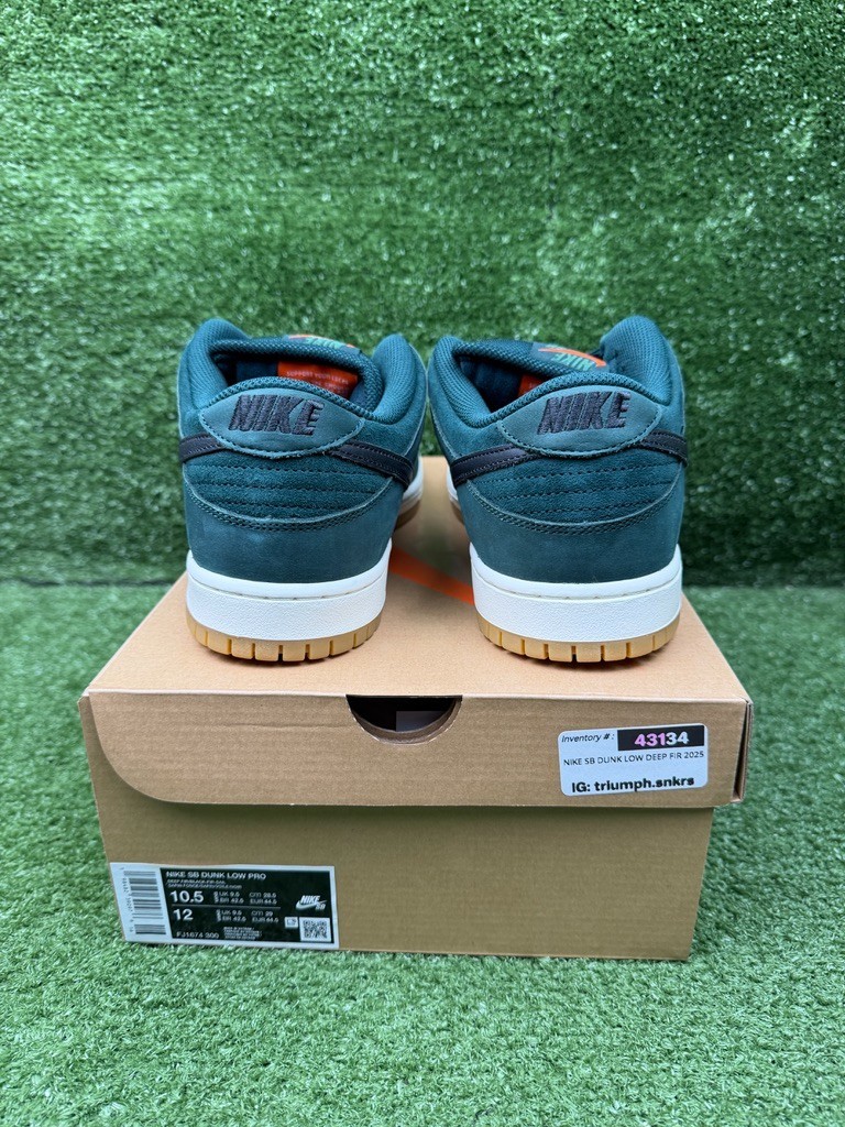 Size 10.5 - Nike Dunk Pro SB Low Deep Fir DS NEW | eBay