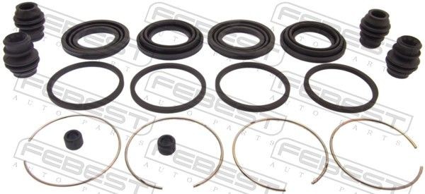 Febest 0875-B12F Reparatursatz, Bremssattel Vorne Passend FüR Subaru-image