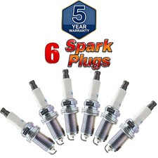 Set of 6 NGK Spark Plugs 12120037663 For BMW 128i X3 528i Z4 528i xDrive 3.0L