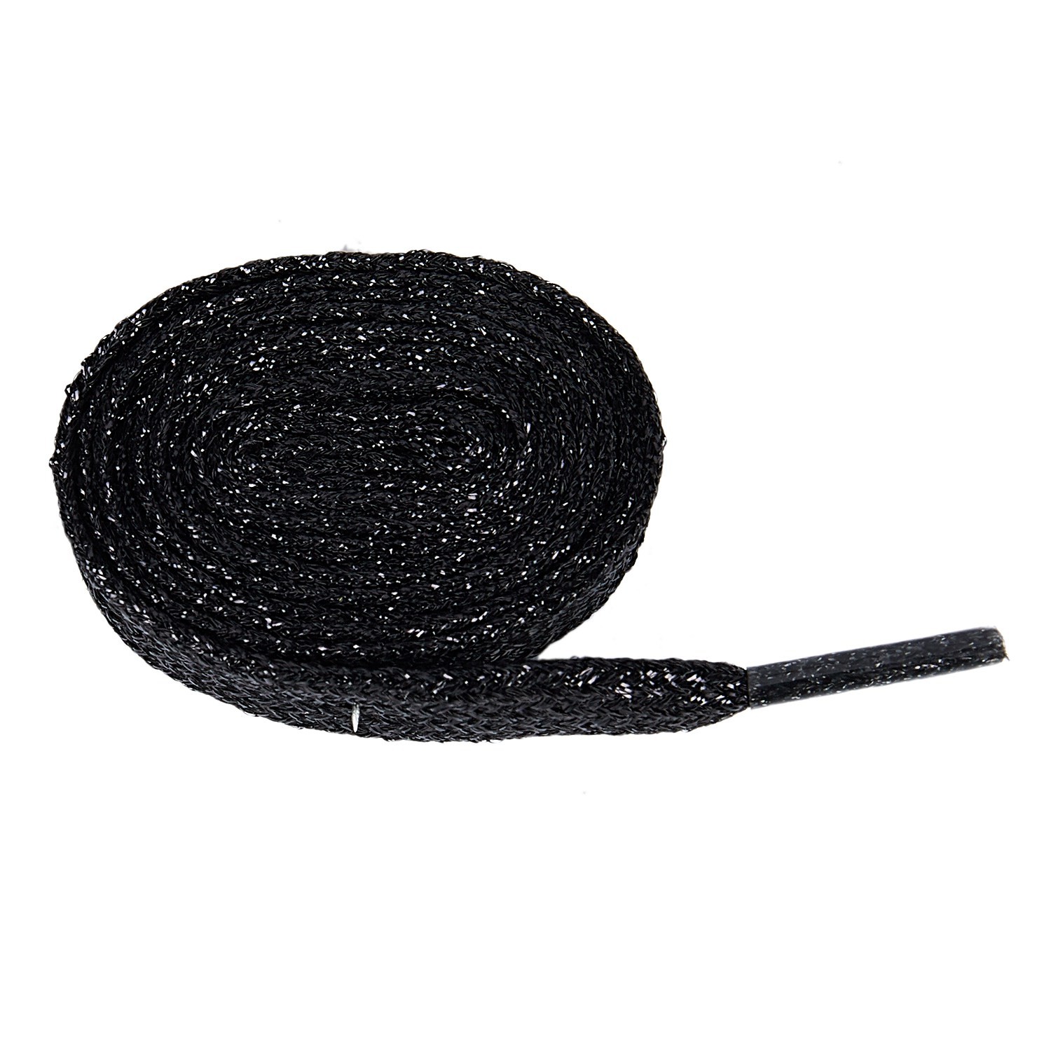 APL lucido piatto 1 paio lacci in pizzo per scarpe nero Y1O45695